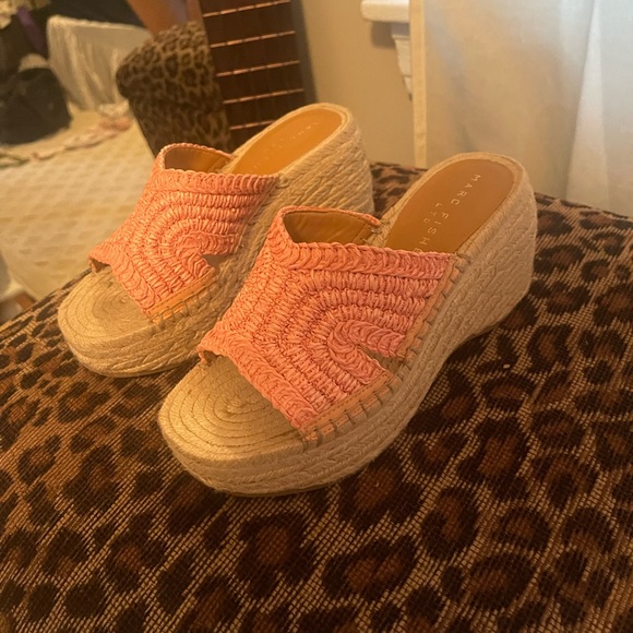 MARC FISHER- ZAKKI PLATFORM ESPADRILLE SANDAL - Picture 1 of 2